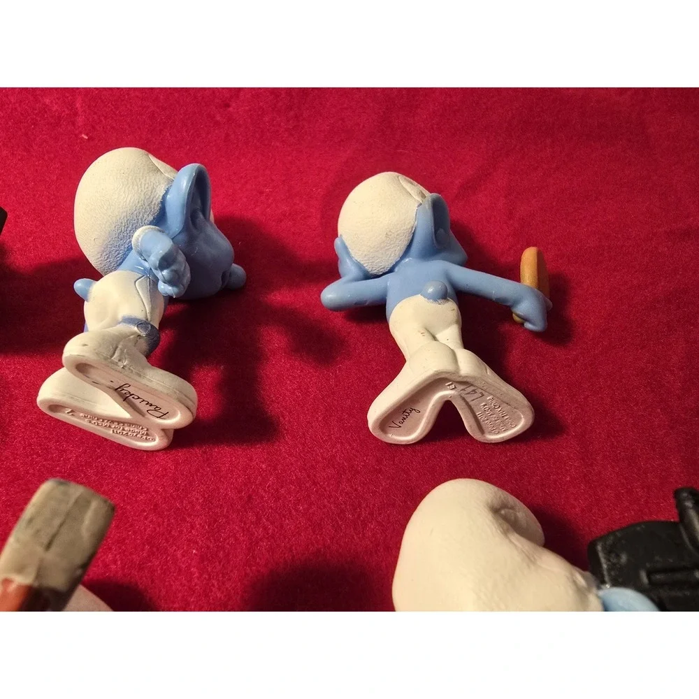 Smurfs McDonald's Happy Meal Toys 2011 2013 Lot of 15 /0435